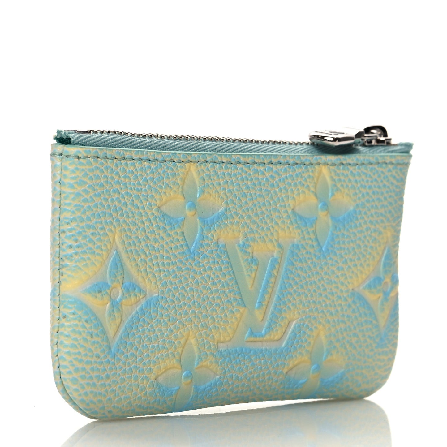 Empreinte Monogram Summer Stardust Key Pouch Water Green