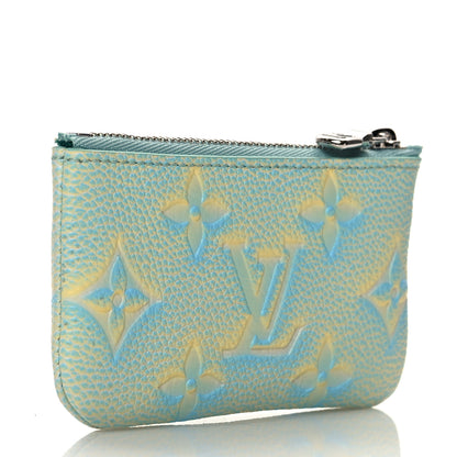Louis Vuitton Empreinte Monogram Summer Stardust Key Pouch Water Green 3 of 7