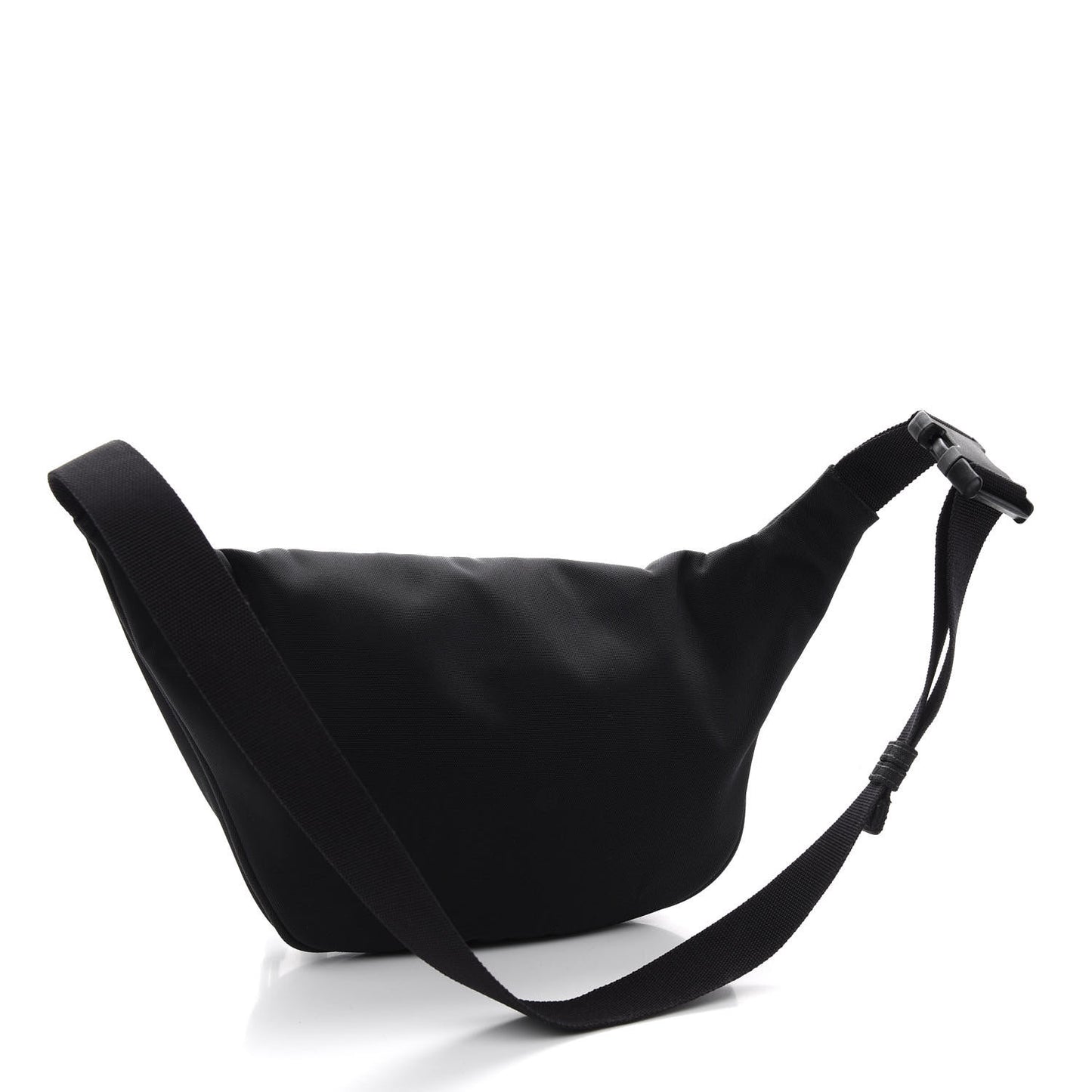 Nylon Canvas Explorer Beltpack Black White