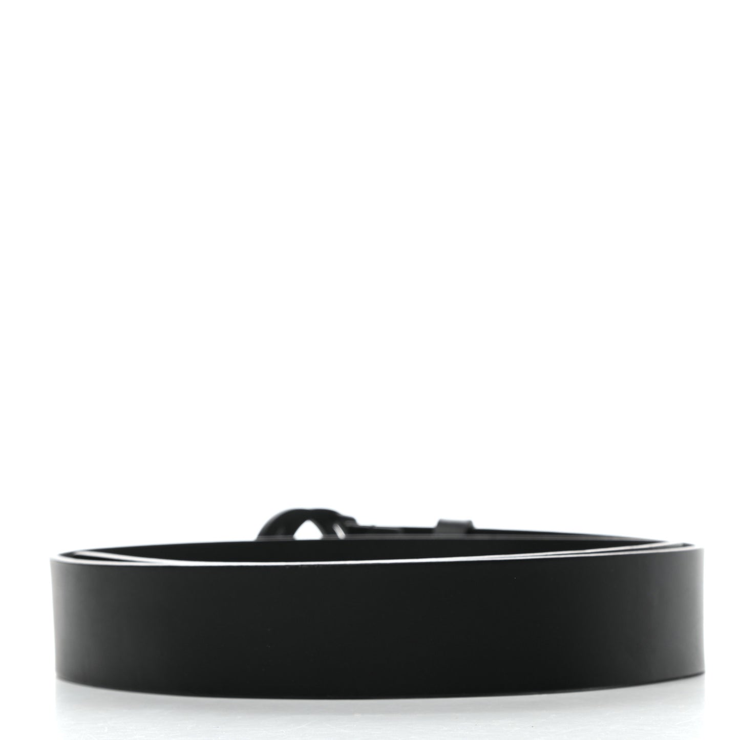 Selleria Calfskin Monochrome Interlocking G 37mm Belt 90 36 Black