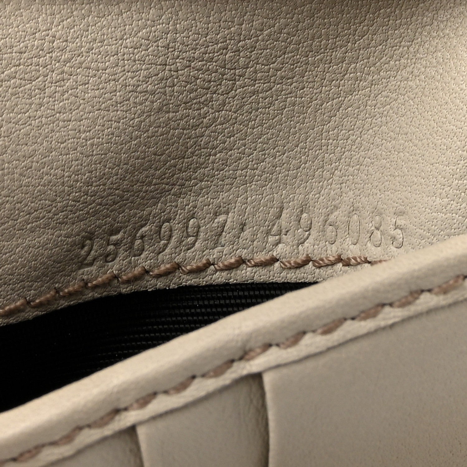 Gucci Guccissima Princy French Flap Wallet Off White 7 of 10