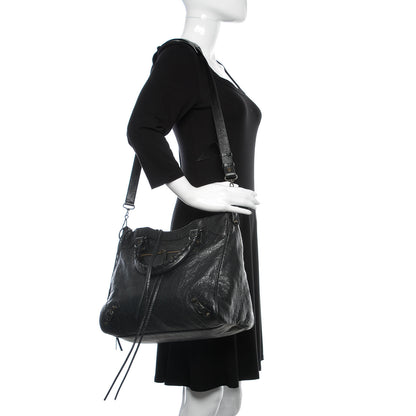 Balenciaga Agneau Classic Hardware Velo Black 2 of 9
