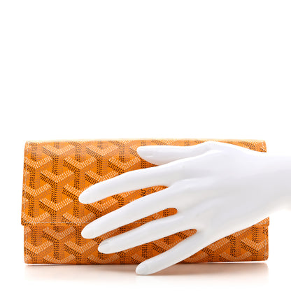 Goyard Goyardine Varenne Long Wallet Yellow 1 of 8