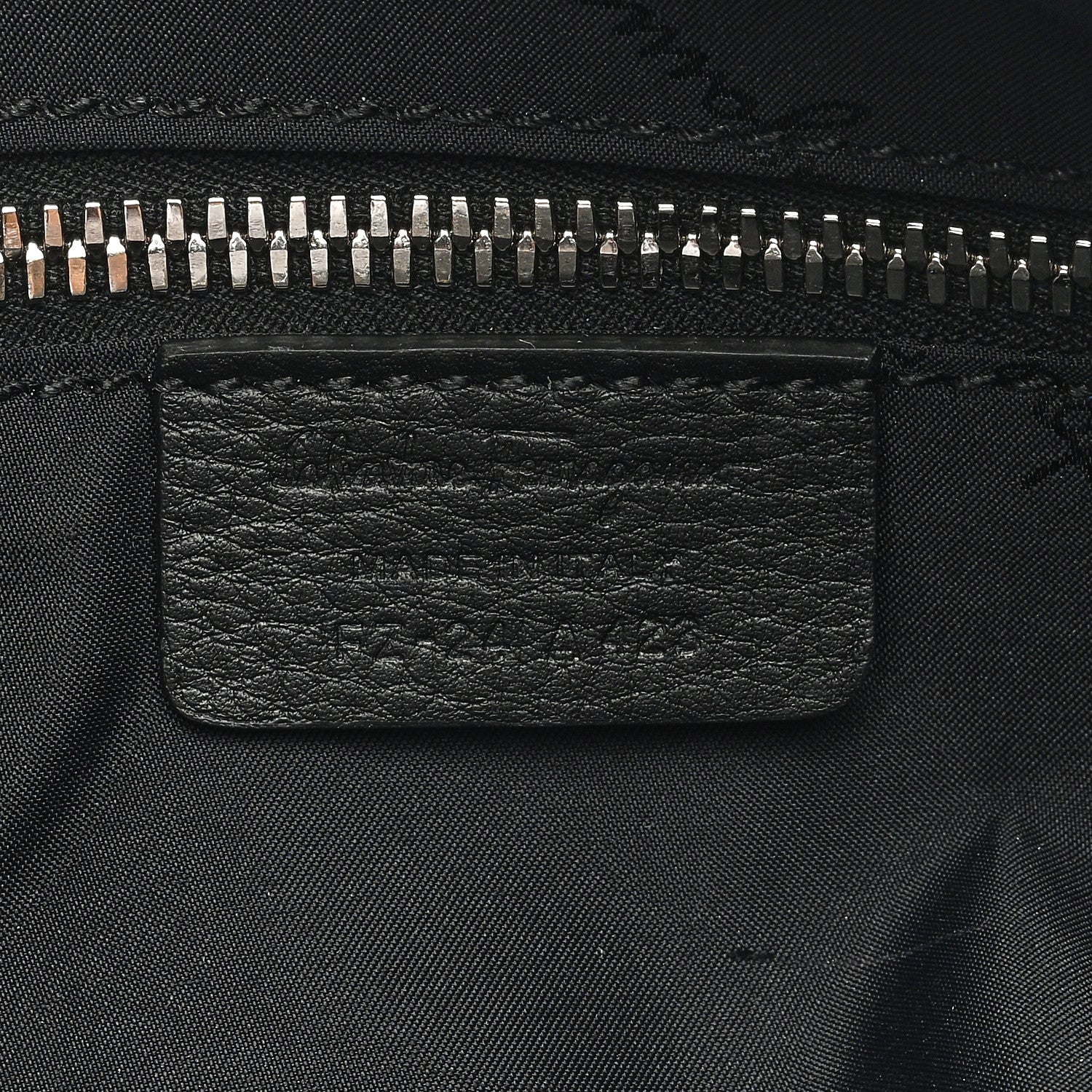 Salvatore Ferragamo Calfskin Gancini Embossed Toiletry Pouch 7 of 8