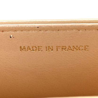 Chanel Lambskin Ribbon Stitched Flap Beige 7 of 11