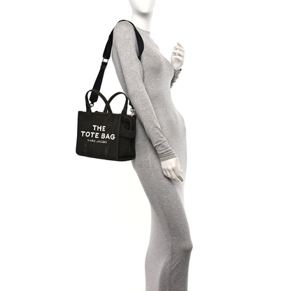 Marc Jacobs Cotton Canvas Mini The Traveler Tote Bag Brown 2 of 11
