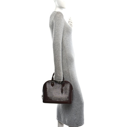 Louis Vuitton Electric Epi Alma PM Prune 2 of 9