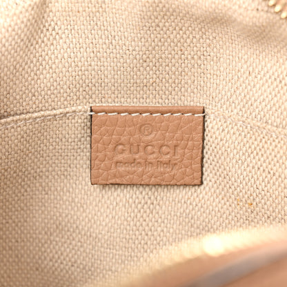 Gucci Pebbled Calfskin Small Soho Disco Bag Camelia 6 of 10