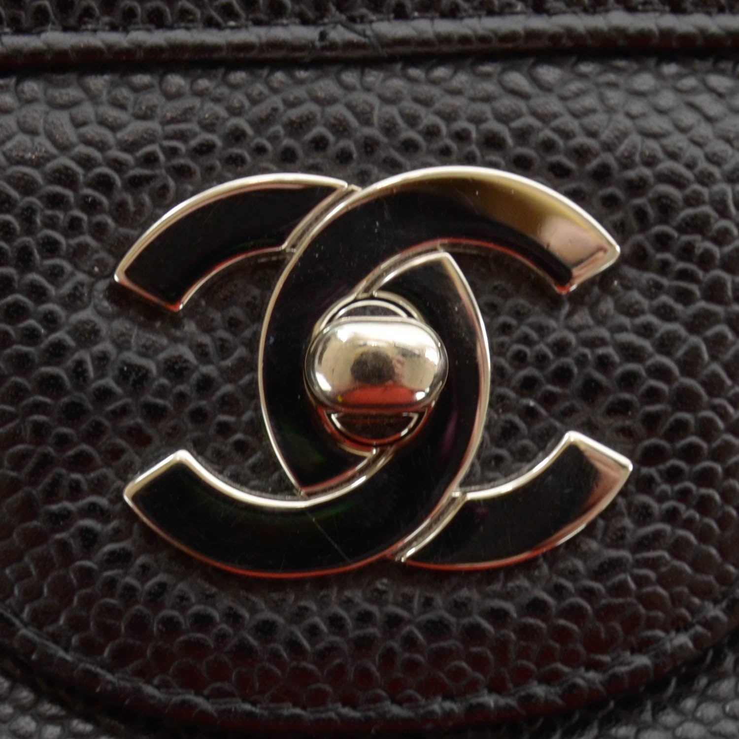 Chanel Caviar Jumbo Single Flap Black 5 of 10