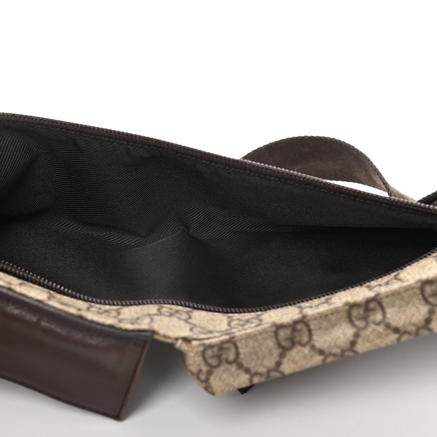 Gucci GG Plus Monogram Web Belt Bag Dark Brown 5 of 10