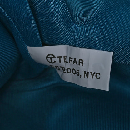 Telfar Vegan Leather Medium Shopping Bag Cyan 7 of 7