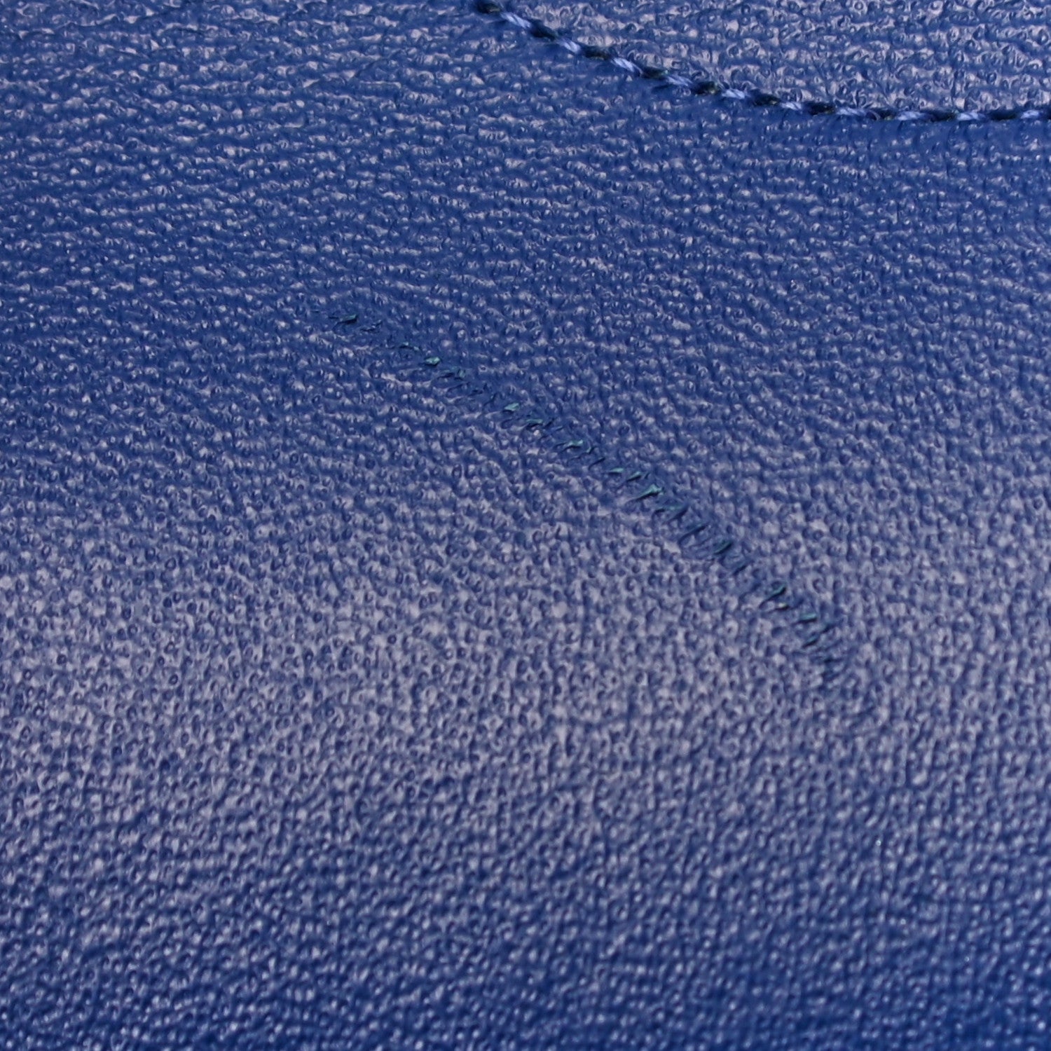Chanel Lambskin Quilted Jumbo Double Flap Blue 13 of 14