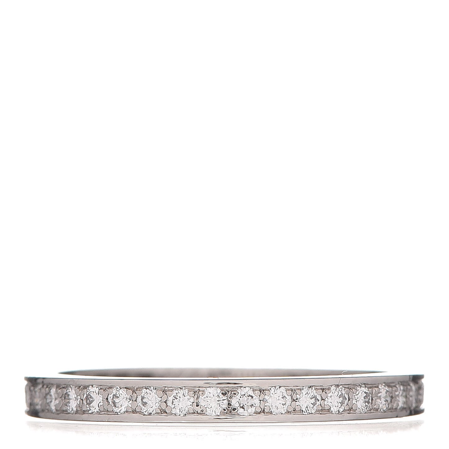 Platinum Diamond 2.1mm Romance Wedding Band Ring 49 4.75