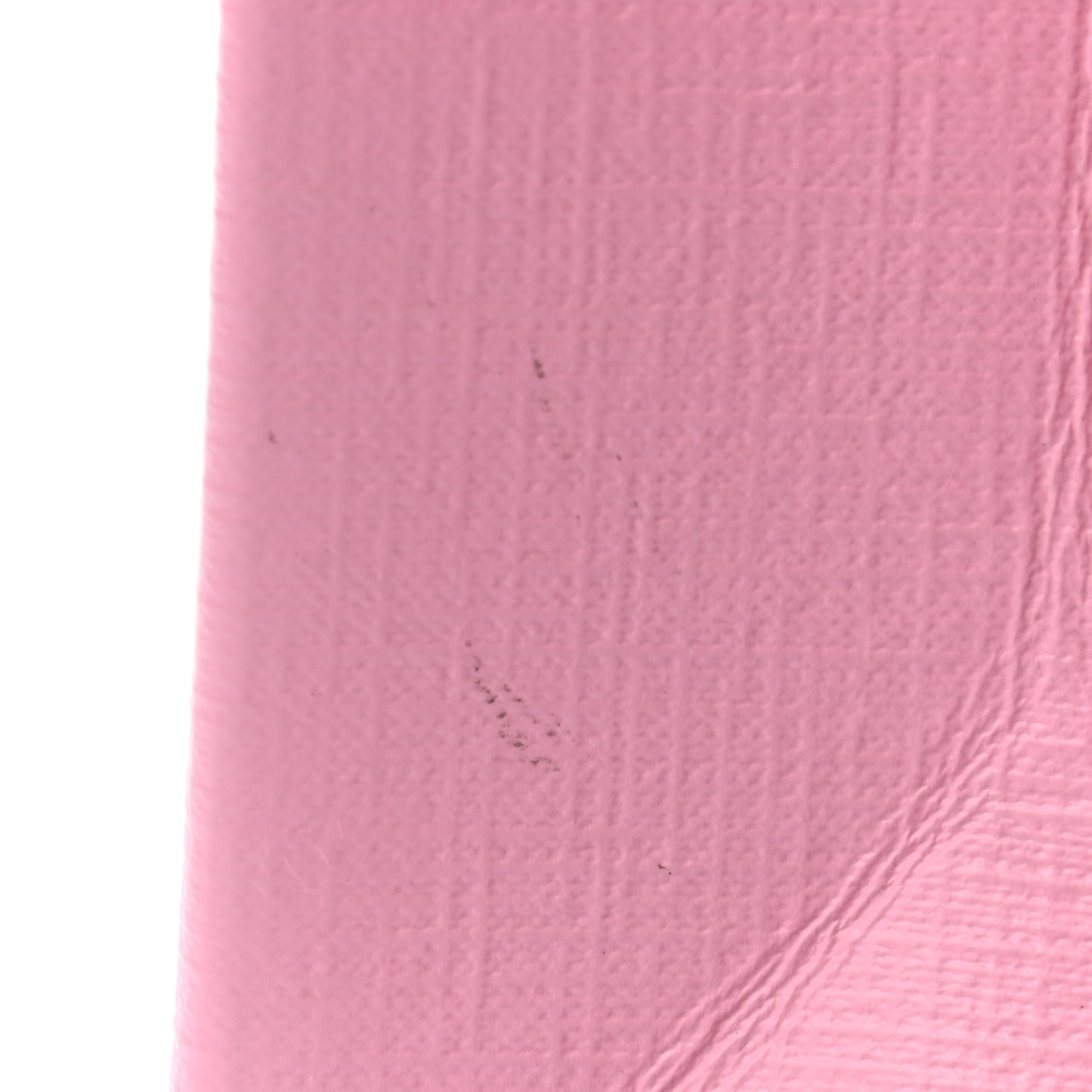Squared Calfskin Logo North South Shopper Tote XXS Pink