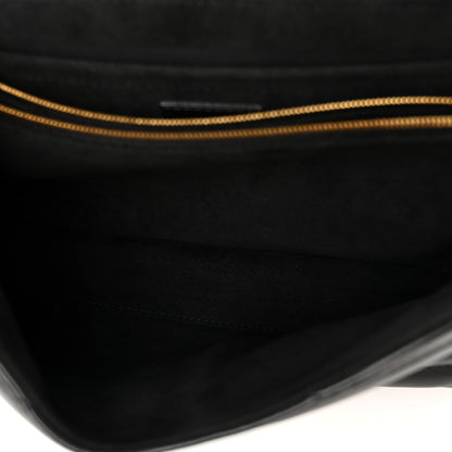 Louis Vuitton Calfskin LV New Wave Chain Bag GM Black 5 of 9