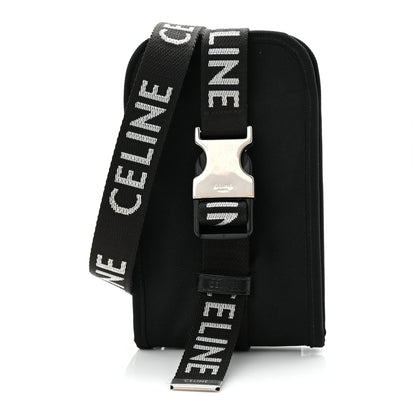 Celine Canvas Trekking Phone Holder Black 1 of 10