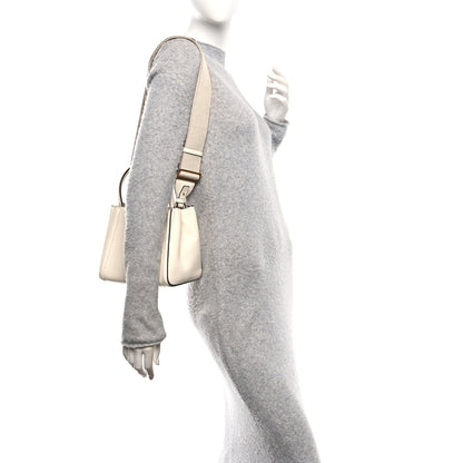 Valentino Garavani Soft Grainy Calfskin Alltime Small Handbag Ivory 2 of 9