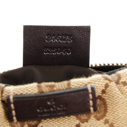 Gucci Monogram Medium Bamboo Cosmetic Case Dark Brown 7 of 7