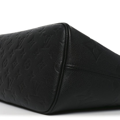 Louis Vuitton Empreinte Monogram Giant Neverfull MM Black 9 of 9