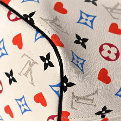 Louis Vuitton Game On Neverfull MM White 12 of 13