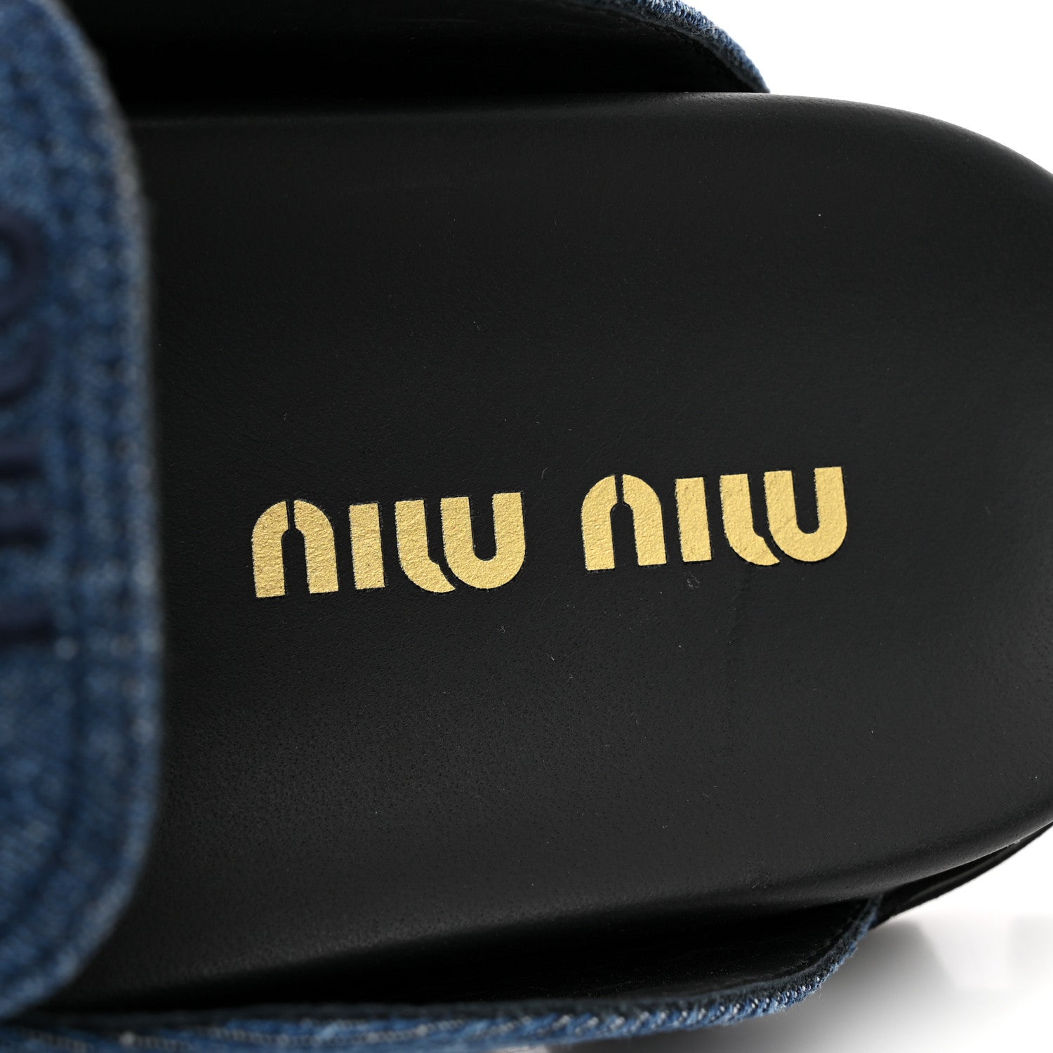 Miu Miu Denim Mules 37.5 Denim 8 of 10
