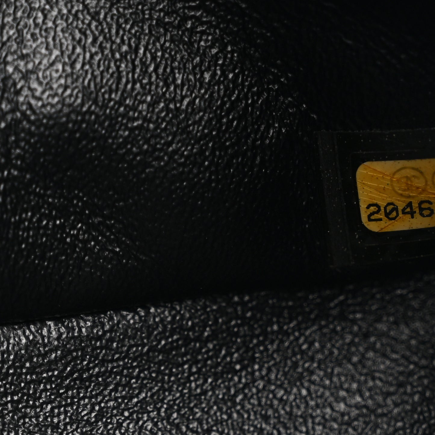 Lambskin Quilted Mini Square Flap Black