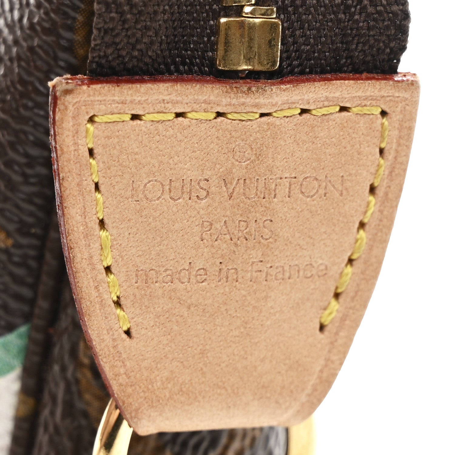 Louis Vuitton Monogram My LV Heritage Mini Pochette Accessories Ivory Vert Clair 6 of 7