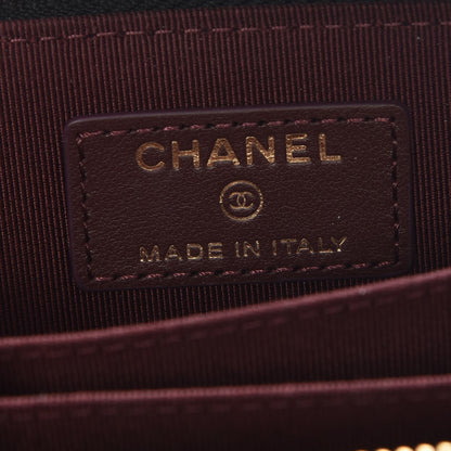 Chanel Caviar Quilted Zip Coin Purse Black 6 of 8