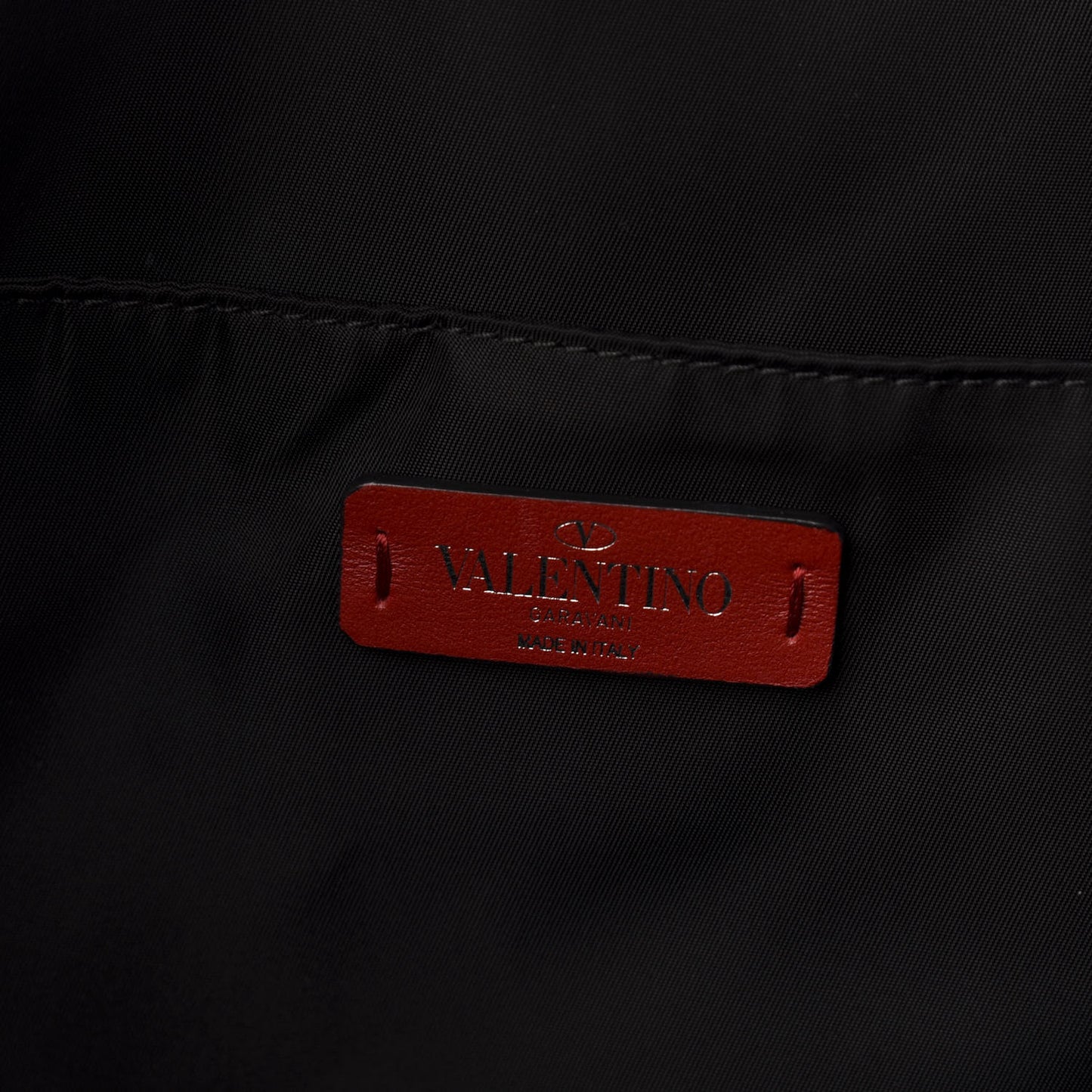Nylon VLTN Rockstud Backpack Black