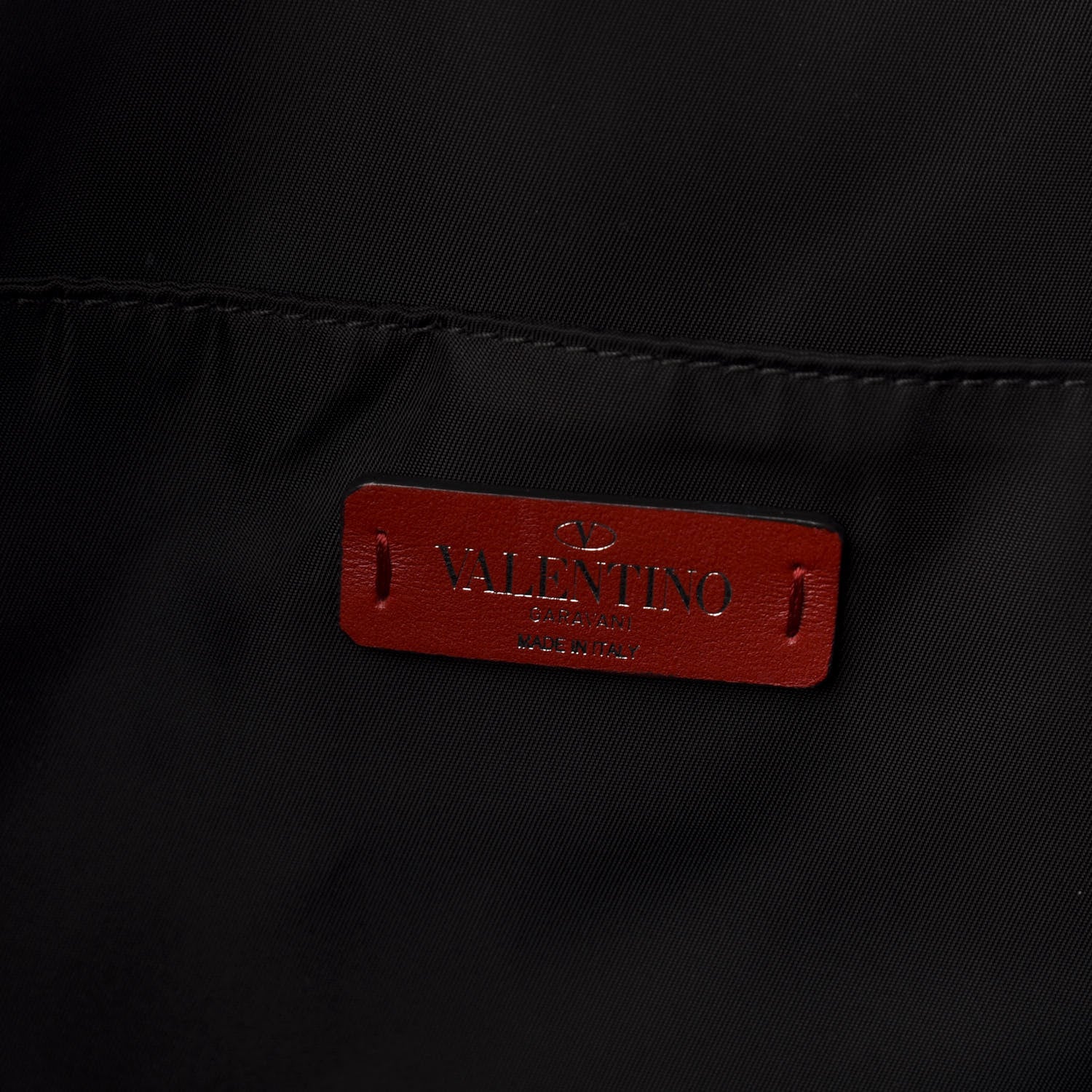 Valentino Garavani Nylon VLTN Rockstud Backpack Black 5 of 9