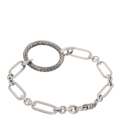 John Hardy Sterling Silver Classic Chain Connector Link Bracelet 2 of 3