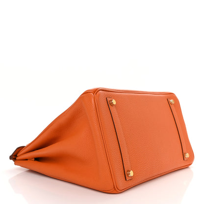 Hermes Togo Birkin 35 Orange 4 of 16