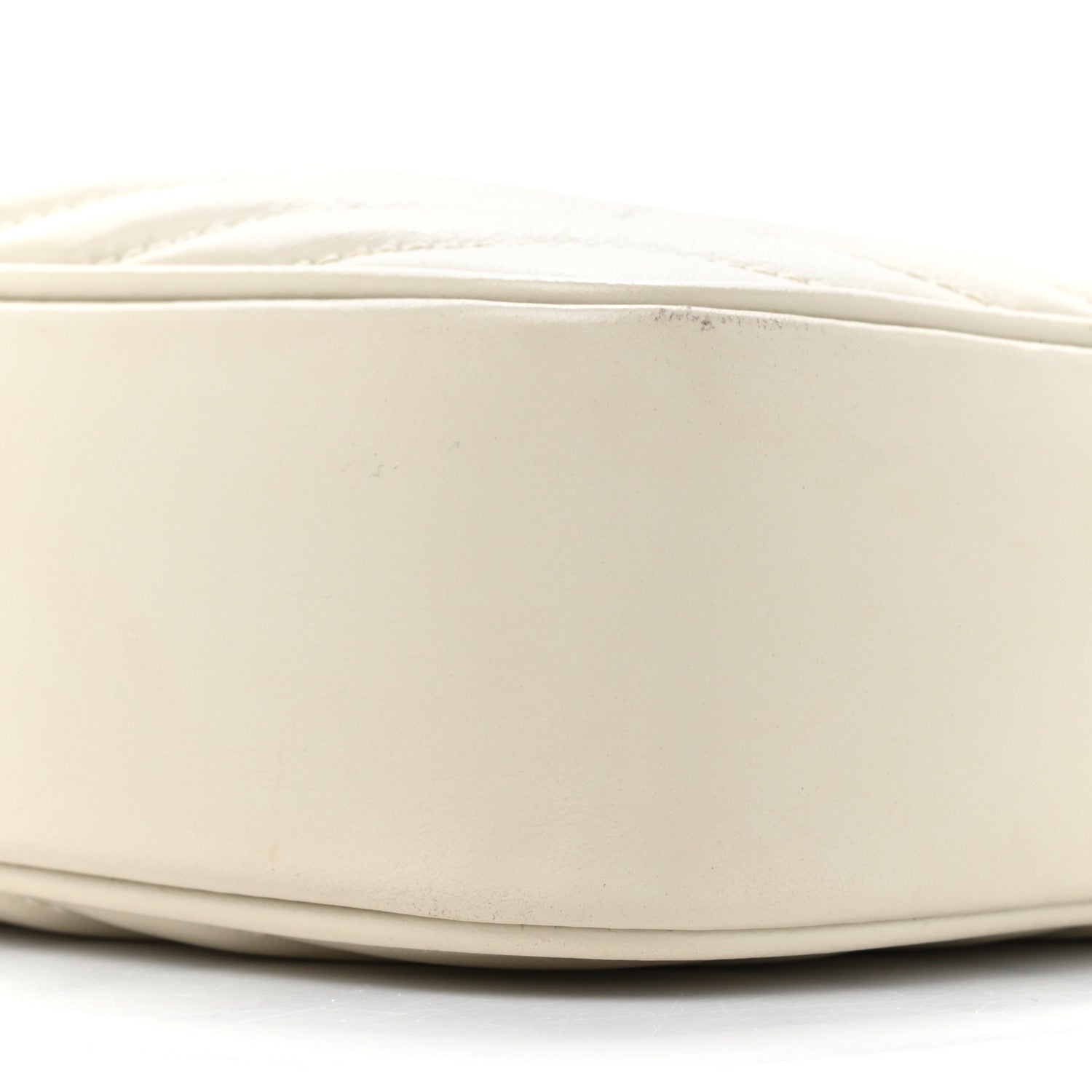 Saint Laurent Calfskin Matelasse Monogram Lou Camera Bag Crema Soft 9 of 17