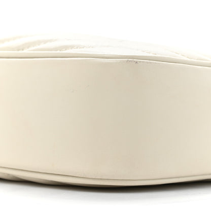 Saint Laurent Calfskin Matelasse Monogram Lou Camera Bag Crema Soft 9 of 17