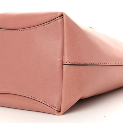 Jimmy Choo Calfskin Madeline Bucket Bag Blush 9 of 12