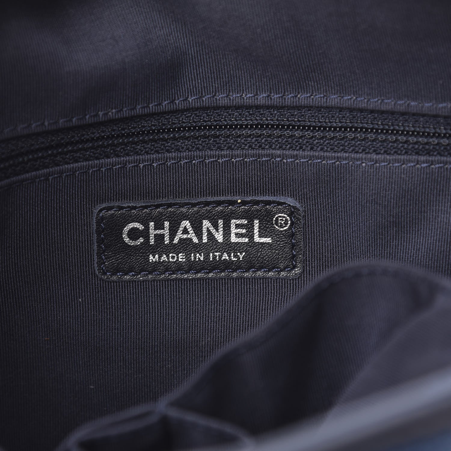 Chanel Denim Calfskin Medium Gabrielle Hobo Blue 5 of 10