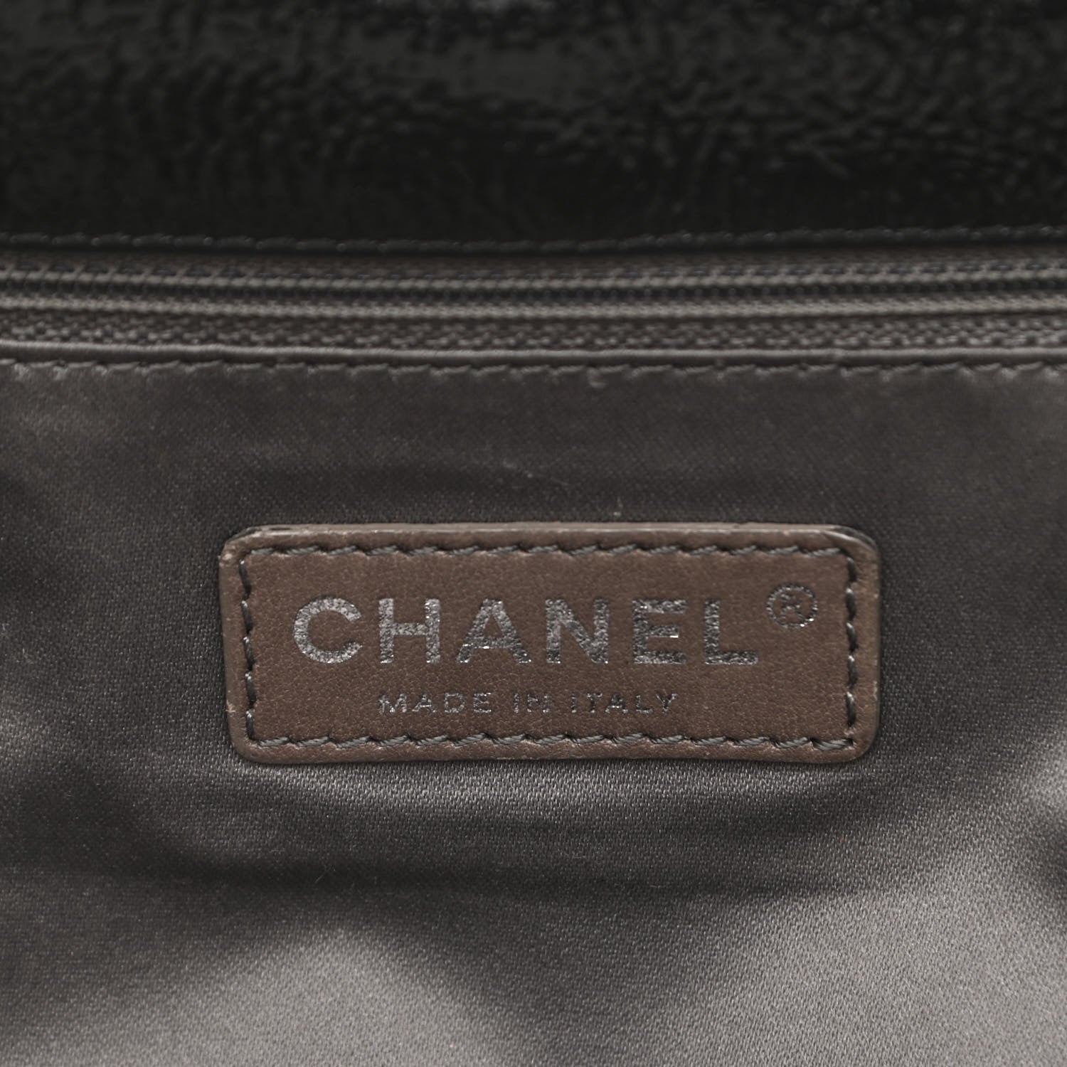 Chanel Vinyl Rock In Moscow Single Flap Black 6 of 10