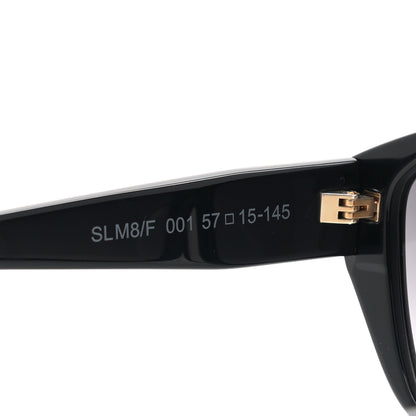 Saint Laurent SLM8/F Sunglasses Black 6 of 7