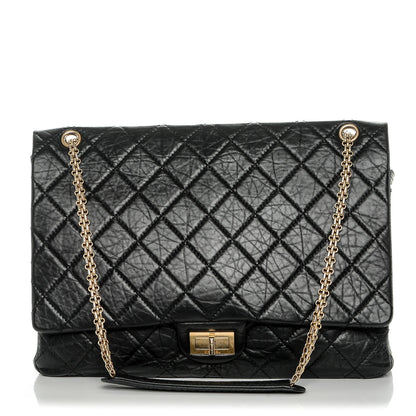 Chanel Aged Calfskin Quilted 2.55 Reissue 228 Flap Black 1 of 8