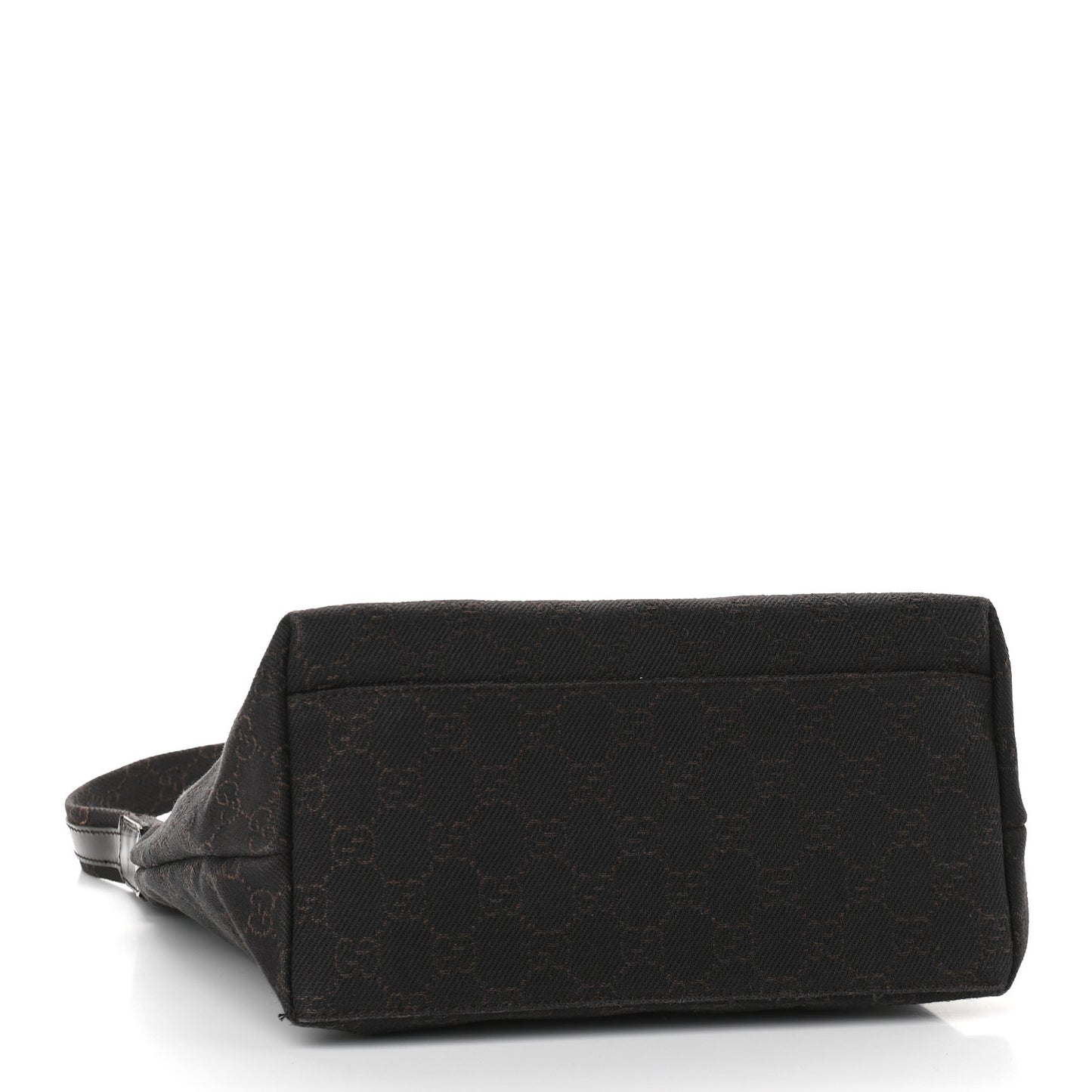 Denim Monogram Small Hobo Dark Brown
