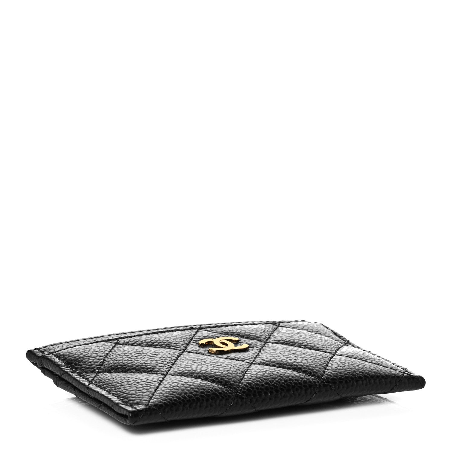 Chanel Caviar Quilted Card Holder Black 4 of 9