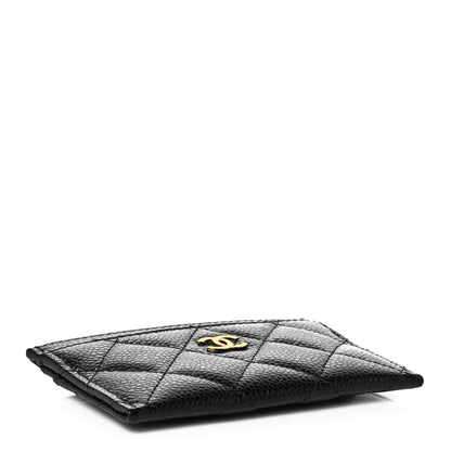 Chanel Caviar Quilted Card Holder Black 4 of 9