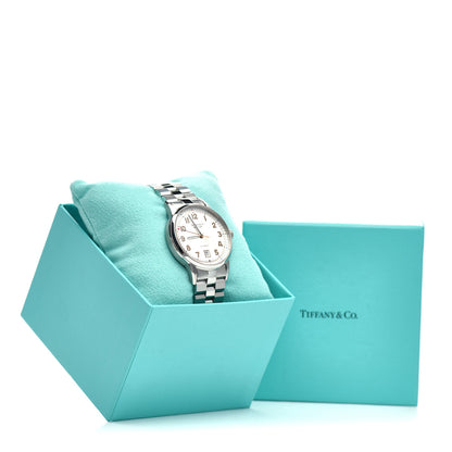 Tiffany Stainless Steel 40mm CT60 3-Hand Automatic Watch 5 of 5