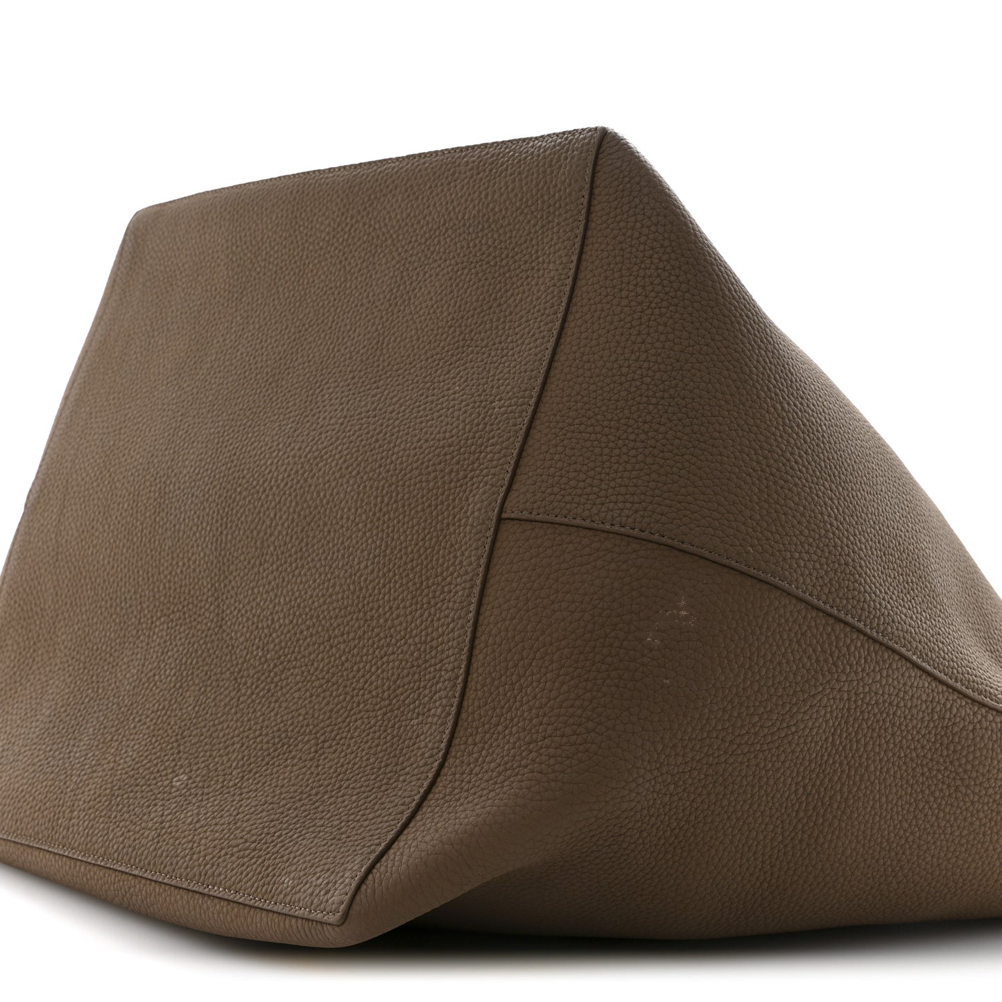 Grained Calfskin Park Tote XL Taupe