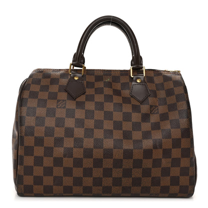 Louis Vuitton Damier Ebene Speedy 30 1 of 13