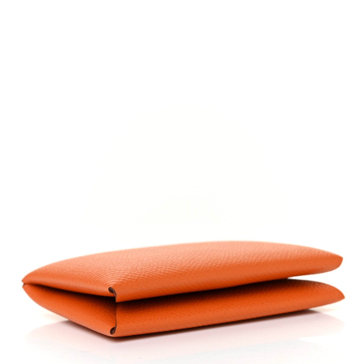 Epsom Calvi Card Case Orange