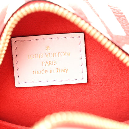Louis Vuitton Monogram Giant Crafty Boite Chapeau Souple PM Rouge Rose Creme 6 of 12