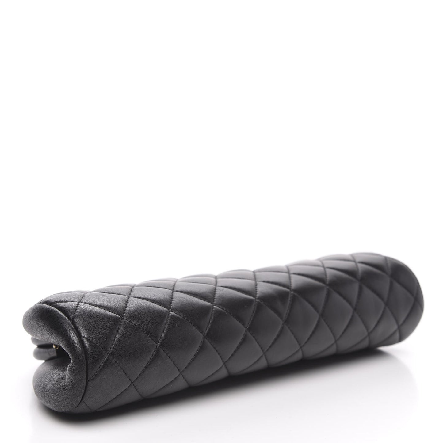 Lambskin Quilted Timeless Clutch Black