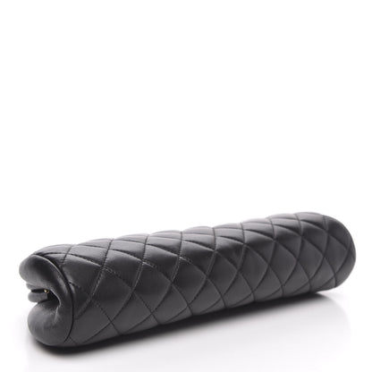Chanel Lambskin Quilted Timeless Clutch Black 4 of 9