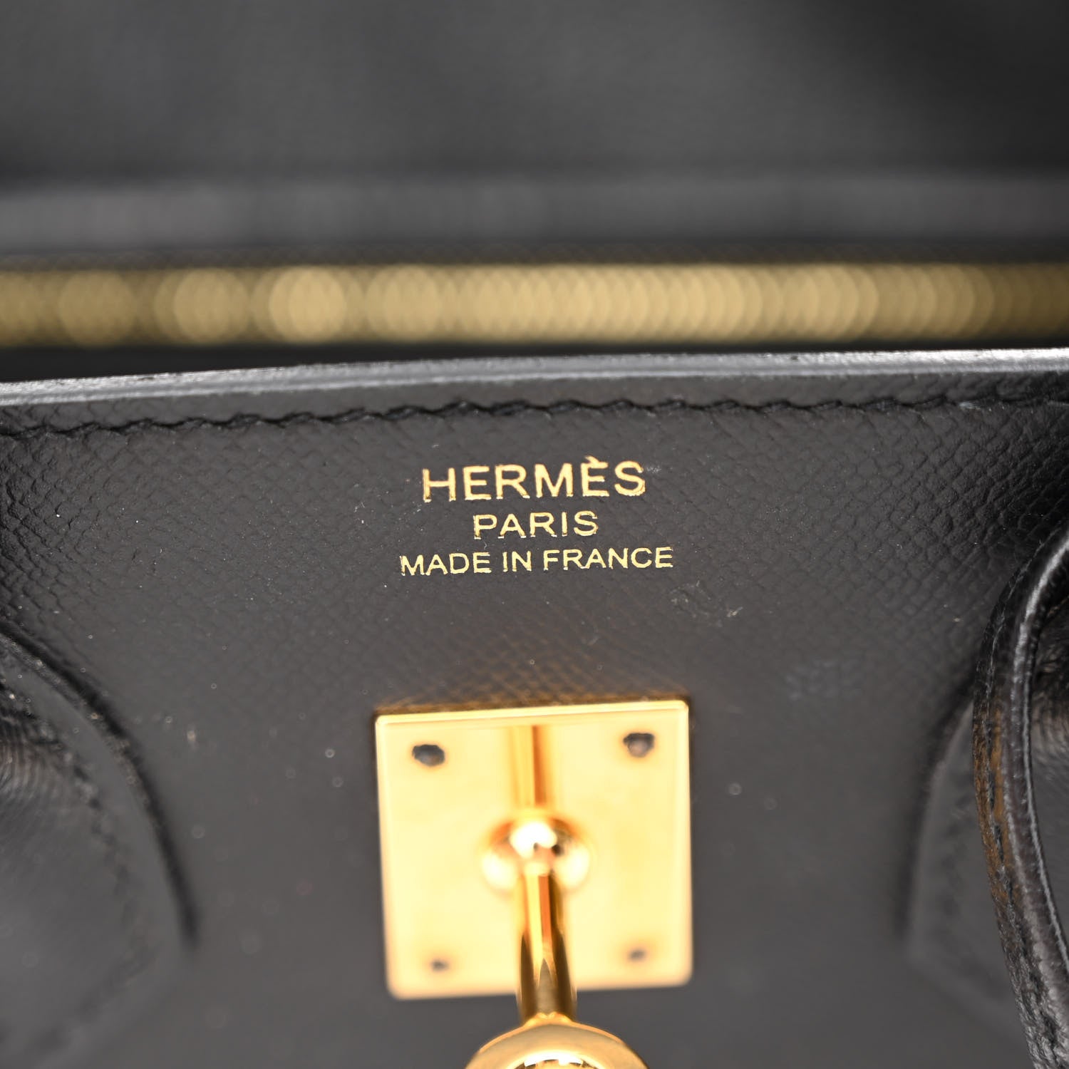 Hermes Madame Calfskin Birkin Sellier 25 Black 6 of 15